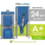 kocioł na pellet pellpal 24 kw sterownik dotykowy lcd