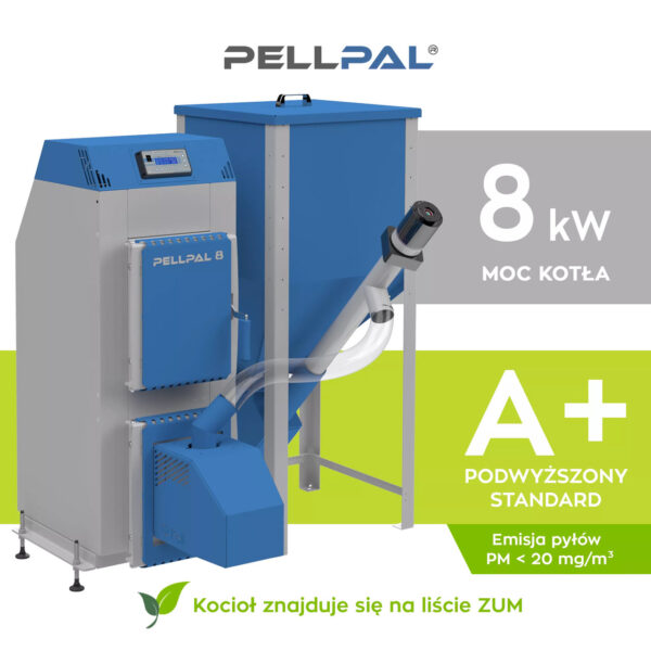 kocioł na pellet pellpal 8 kw