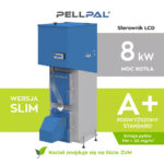 kocioł na pellet pellpal slim 8 kw sterownik dotykowy lcd