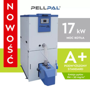 kocioł na pellet pellpal slim plus 17 kw