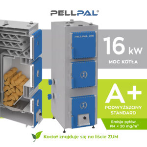 kocioł na drewno pellpal d o mocy 16 kw
