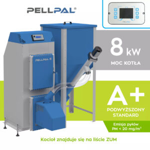 kocioł na pellet pellpal 8 kw ze sterownikiem prond