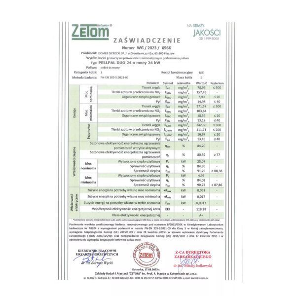 kocioł na pellet pellpal duo 24 kw