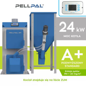 kocioł na pellet pellpal 24 kw sterownik prond
